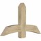 Ekena Millwork Bellingham Rough Sawn Timber Gable Bracket, Douglas Fir, 48"W x 28"H x 4"D x 6"F, 14/12 Pitch GBW048X28X0406BEL00RDF - alternate 5